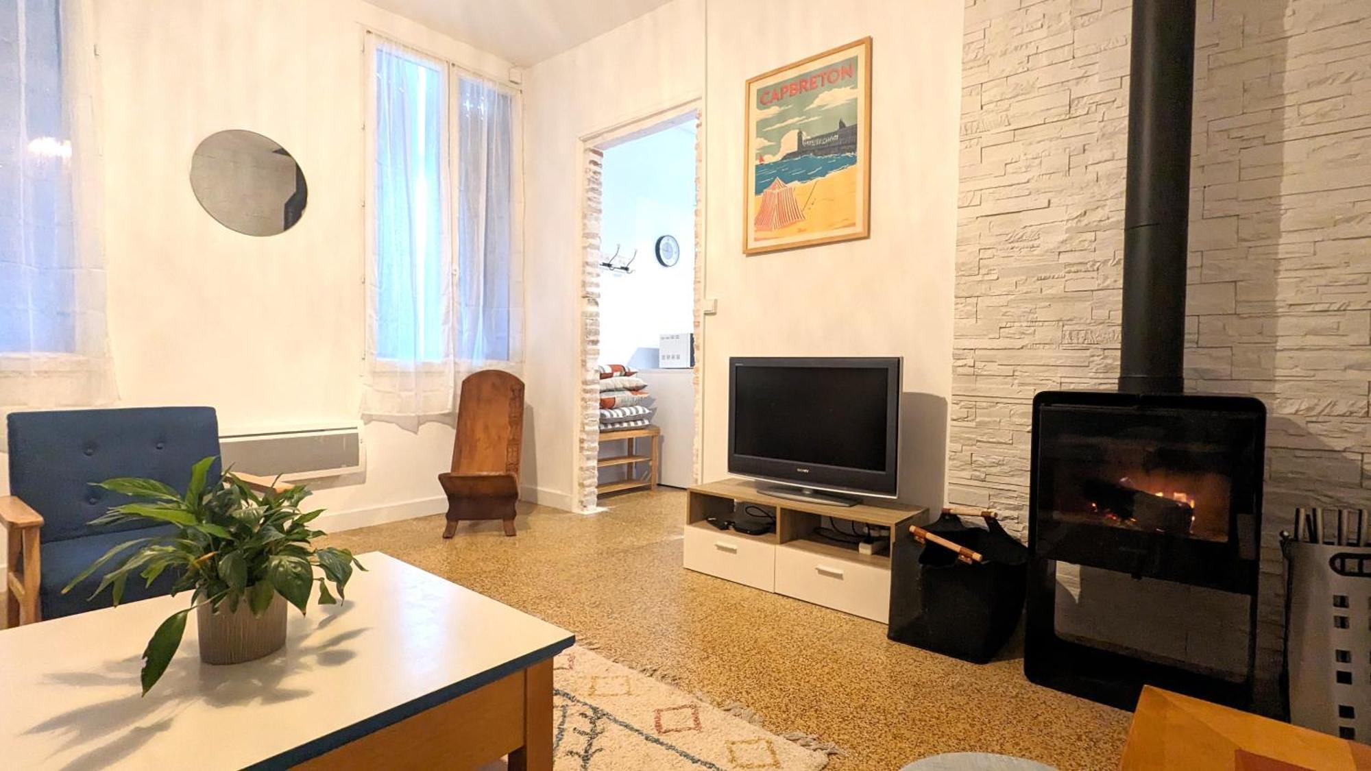 Andernos-Maison De Centre-Ville Avec Jardin מראה חיצוני תמונה